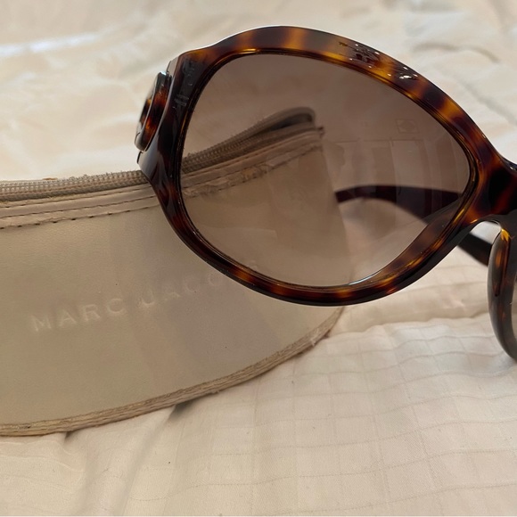 Marc Jacobs Tortoise Gold Sunglasses main image 12
